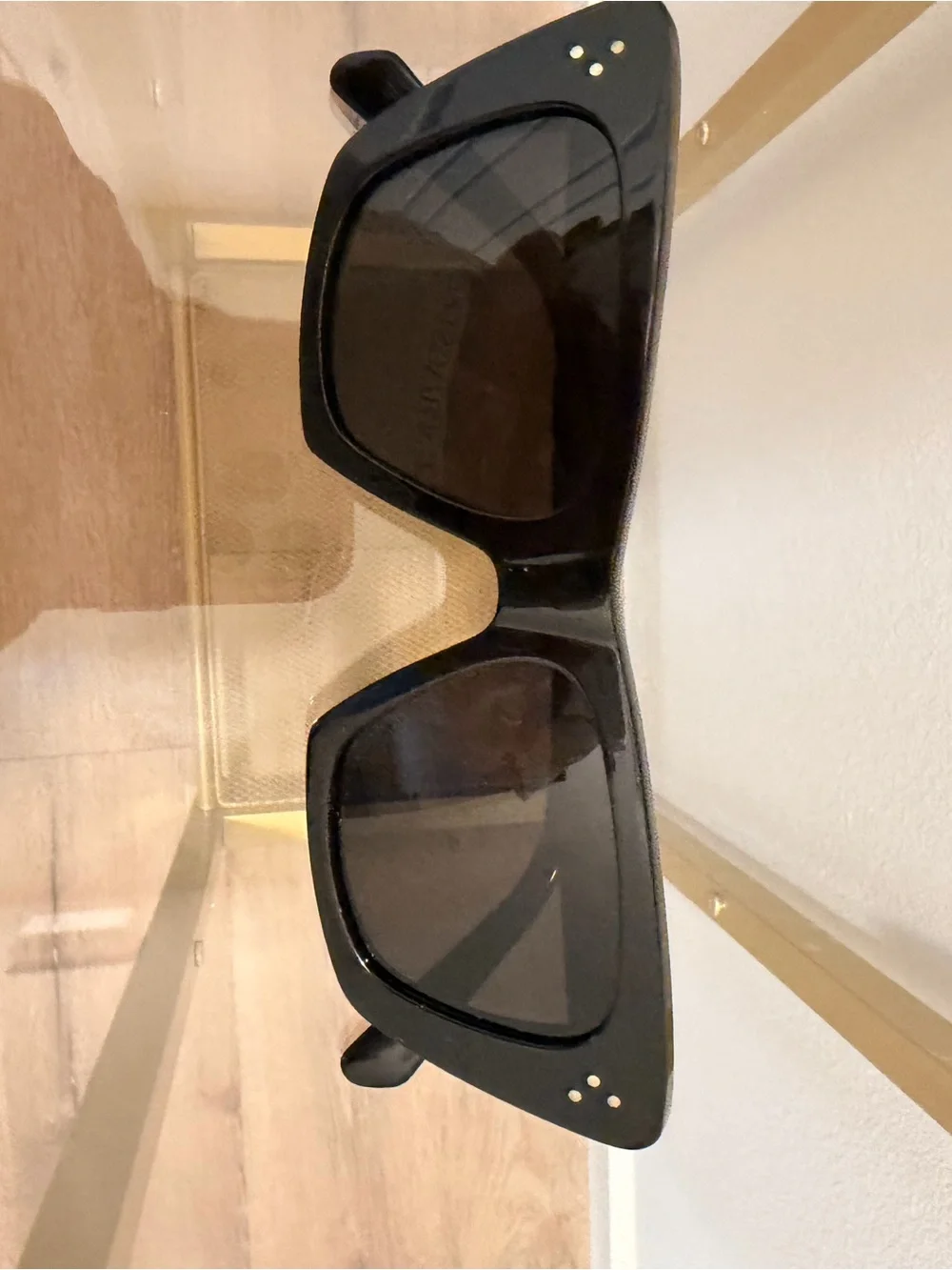 Celine Acetate Butterfly Sunglasses